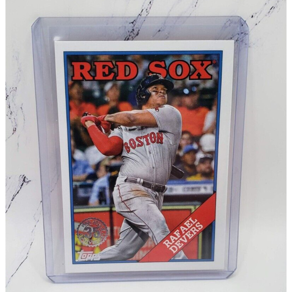 2023 Series One 1988 Topps Baseball #T88-67 Rafael Devers Boston Red Sox Card